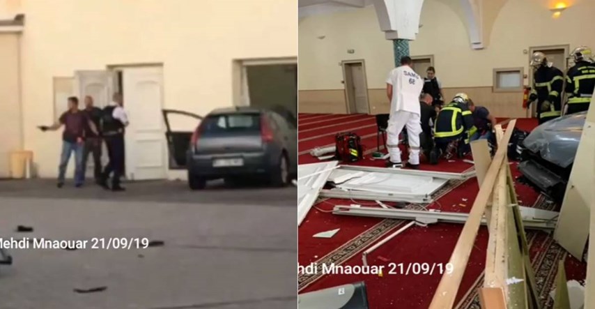 Muškarac u Francuskoj zaletio se autom u džamiju, navodno vikao Allahu akbar